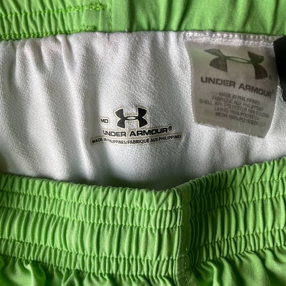 Under Armour Green Athletic Shorts - Picture 3 of 3